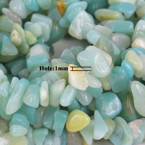 31 inches Chip Stone Loose Gemstones Beads Drilled Strand for Jewelry Making (Amazonite) in Kuwait