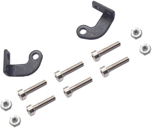 RC Light Bar Roof Lamp Kit 48 Double Row Lights Compatible with Traxxas Slash Rustler Trx4 Axial SCX10 Tamiya D90 Gen8 1/10 RC Crawler (L Shape Universal Brackets) in Saudi Arabia