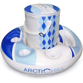 Poolmaster Refreshment and Beverage Floating Cooler, Artic Chill