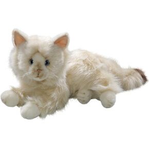 Cat, Sacred Cat of Birma, Birman Cat 12 inches, 30cm, Plush Toy, Soft Toy, Stuffed Animal 3500