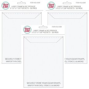 جيوب تخزين كبيرة للطوابع والقالب من Avery Elle # SS-5001 (عبوة من 3 قطع) in Kuwait