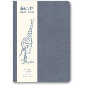 كراسة الرسم رايلي من ستوديو أوه! - بحر إيجه الأزرق - كراسة رسم وسائط مختلطة مقاس 6.75 × 10 بوصة تحتوي على 224 صفحة من الورق الخالي من الأحماض للرسم والتلوين والتصميم in Kuwait