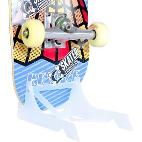 Origami Skateboard Stand- A Skate Board Holder by Skater Trainers - Store and Display - Keep Boards Off The Wall - A Great Rack Display for That Made in The USA - Parents Love These in Kuwait
