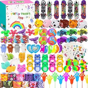 Aibequ 100 Pcs Party Favors for Kids 3-5 4-8-12,Birthday Party Favors for Goodie Bag Stuffers,Treasure Box Toys for Classroom,Prizes for Kids,Pinata Fillers,Carnival Prizes,Stocking Stuffers in Kuwait