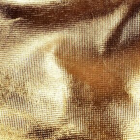 Coatings Foil Lame Knit 59inch Wide Metallic Fabric Covering Plants 3 Yards(3Yards Gold)