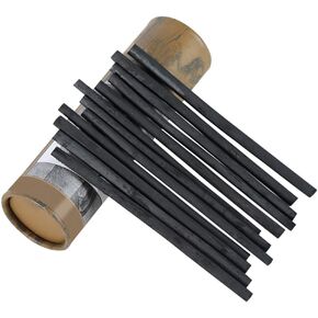 MyLifeUNIT Vine Charcoal Sticks, Willow Sketch Charcoal Pencils for Drawing, Pack of 25 (7-9 MM Dia)