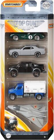 Matchbox Top Gun: Maverick 5-Pack of Vehicles & Planes for Kids 3 Years Old & Up, Authentic Design for Collectors in Saudi Arabia