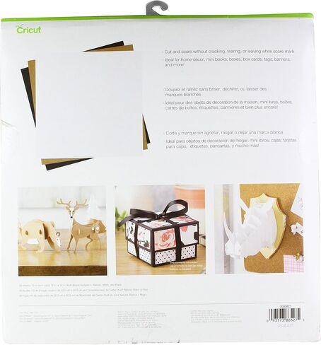 Cricut KRAFTBOARD Sampler 12x12 (30), 12" x 12", in Saudi Arabia