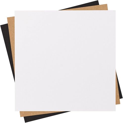 Cricut KRAFTBOARD Sampler 12x12 (30), 12" x 12", in Saudi Arabia