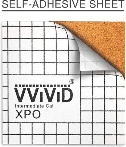 VViViD Self-Adhesive Cork 4 Inch by 4 Inch Square 0.08 Inch Thick Coaster Pack (12 Pack) in Saudi Arabia