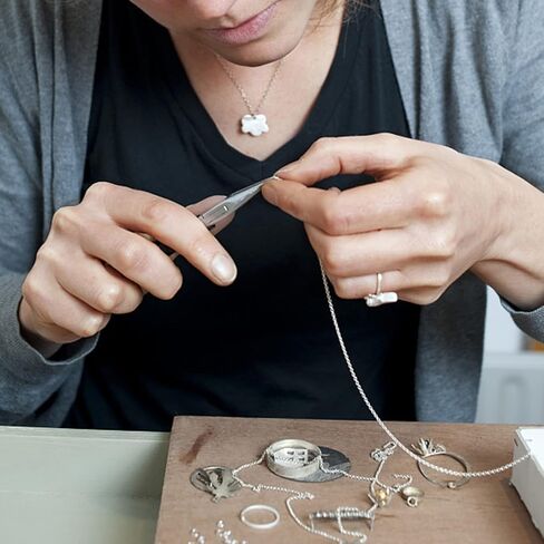 Jawflew Stainless Steel Jump Rings Connector Rings for Jewelry Making Bulk Rings for DIY Arts Crafts Organization, 970PCS (Silver) in Kuwait