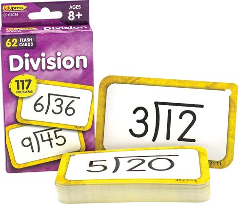 Teacher Created Resources Division Flash Cards (EP62036) in Saudi Arabia