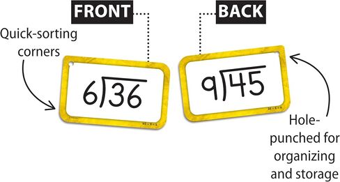 Teacher Created Resources Division Flash Cards (EP62036) in Saudi Arabia