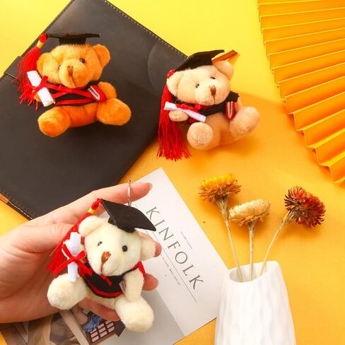 ZJoey 9 قطع صغيرة من القطيفة للهالوين تيدي بير هدية على شكل حيوان محشو قبعة سوداء هدية لها، له، هدية خريف 2023، لديكور المنزل والمكتب (9 قطع نمط D) in Kuwait