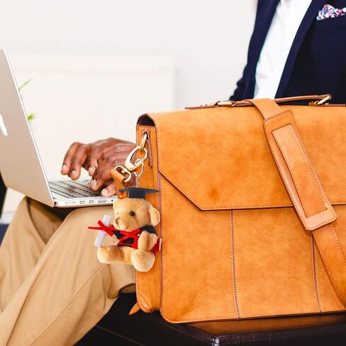 ZJoey 9 قطع صغيرة من القطيفة للهالوين تيدي بير هدية على شكل حيوان محشو قبعة سوداء هدية لها، له، هدية خريف 2023، لديكور المنزل والمكتب (9 قطع نمط D) in Kuwait