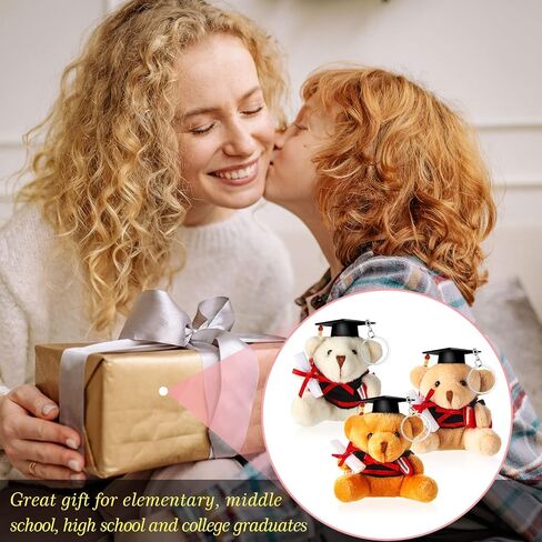 ZJoey 9 قطع صغيرة من القطيفة للهالوين تيدي بير هدية على شكل حيوان محشو قبعة سوداء هدية لها، له، هدية خريف 2023، لديكور المنزل والمكتب (9 قطع نمط D) in Kuwait