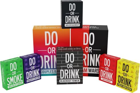 افعل أو اشرب - لعبة البطاقات - حزمة التوسعة رقم 1 - لعبة الحفلات - الجرأة للكلية والتخييم وحفلات عيد الميلاد الحادي والعشرين in Kuwait