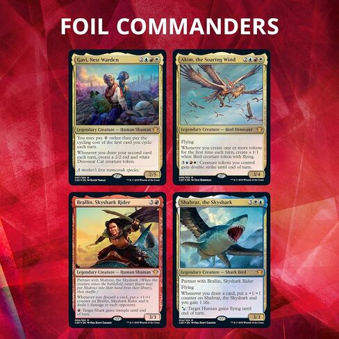 Magic: The Gathering Timeless Wisdom Ikoria Commander Deck | 100 Card Deck | 4 Foil Legendary Creatures in Saudi Arabia