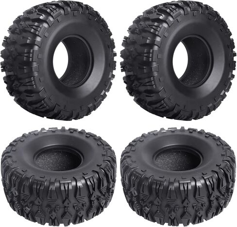 2.2 Crawler Tires with Foam Inserts fit 2.2 Beadlock Wheels, Height 5.31 inch (135mm) 4PCS Compatible with Traxxas TRX4 Axial SCX10 II III in Saudi Arabia