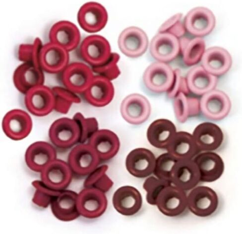 We R Memory Keepers 0633356415732 Eyelets & Washers Crop-A-Dile-Standard-Red (60 Piece) in Saudi Arabia