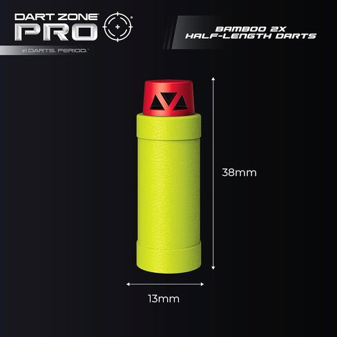 دارت زون برو سيريز بامبو 2X عبوة إعادة تعبئة السهام الإسفنجية بنصف الطول in Kuwait