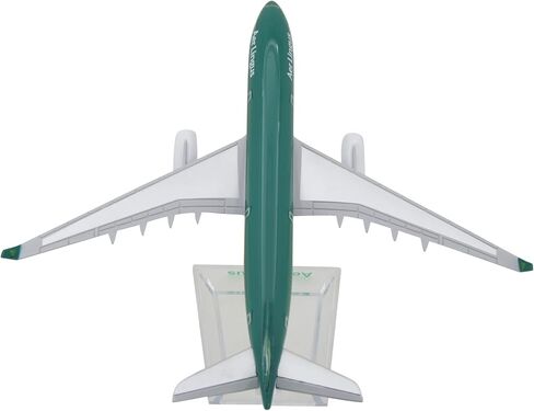 TANG DYNASTY 1:400 Air Bus A330-300 Ireland AER Lingus نموذج طائرة معدنية لعبة طائرة نموذج طائرة (أخضر) in Kuwait