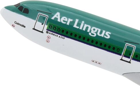 TANG DYNASTY 1:400 Air Bus A330-300 Ireland AER Lingus نموذج طائرة معدنية لعبة طائرة نموذج طائرة (أخضر) in Kuwait