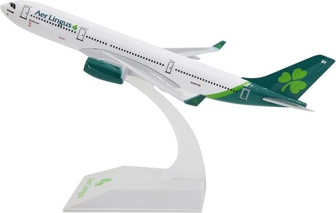 TANG DYNASTY 1:400 Air Bus A330-300 Ireland AER Lingus Metal Airplane Model Plane Toy Plane Model (Green) in Kuwait
