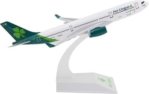 TANG DYNASTY 1:400 Air Bus A330-300 Ireland AER Lingus Metal Airplane Model Plane Toy Plane Model (Green) in Kuwait