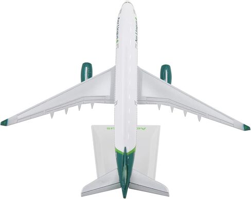 TANG DYNASTY 1:400 Air Bus A330-300 Ireland AER Lingus Metal Airplane Model Plane Toy Plane Model (Green) in Kuwait