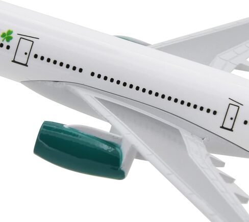 TANG DYNASTY 1:400 Air Bus A330-300 Ireland AER Lingus Metal Airplane Model Plane Toy Plane Model (Green) in Kuwait