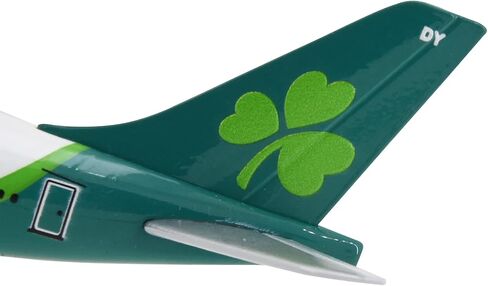 TANG DYNASTY 1:400 Air Bus A330-300 Ireland AER Lingus Metal Airplane Model Plane Toy Plane Model (Green) in Kuwait