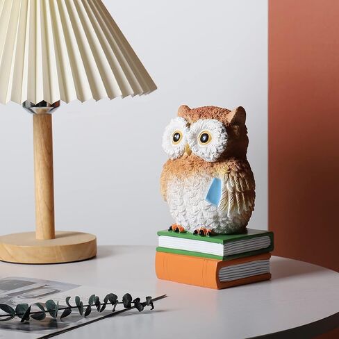 حصالة نقود شخصية على شكل بومة للاطفال من ماكويو، حصالة عملات معدنية للبنات والاولاد، هدايا عملية لعيد الميلاد، الكريسماس، ديكور المنزل، ديكور للدراسة، تماثيل حيوانات (بومة) in Kuwait