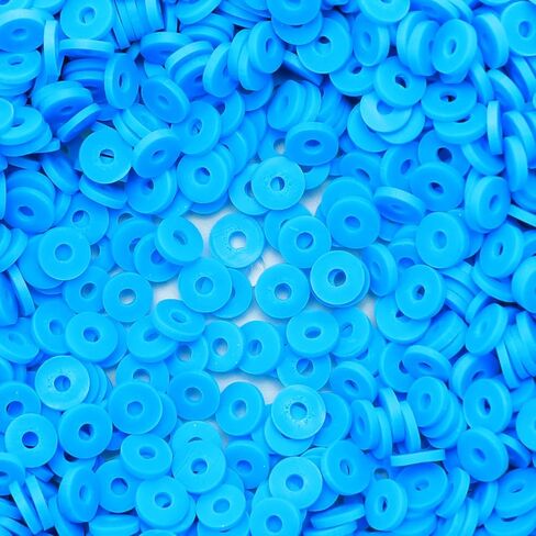 Praisebank 2000pcs Black Polymer Clay Beads, Round, Beads for Bracelets & Jewelry Making, Friendship Bracelets Making in Kuwait