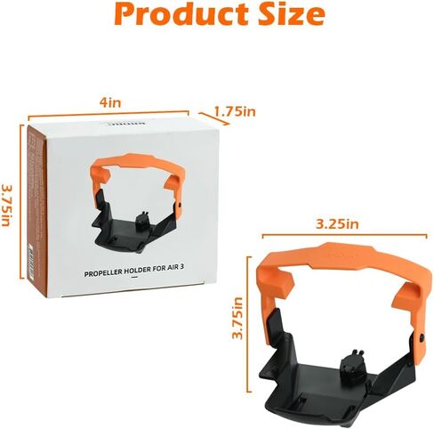 حامل المروحة zxbaers لـ DJI Air 3، واقي حزام حماية المراوح، مثبت شفرات المراوح لملحقات الطائرة بدون طيار DJI Air 3 in Kuwait