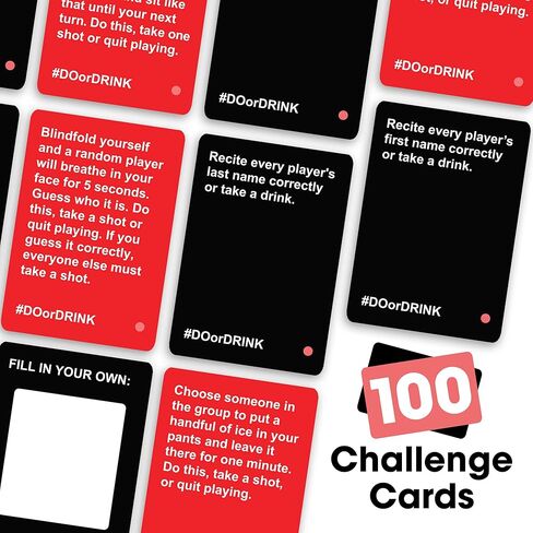 افعل أو اشرب - لعبة البطاقات - حزمة التوسعة رقم 2 - لعبة الحفلات - الجرأة للكلية والتخييم وحفلات عيد الميلاد الحادي والعشرين in Kuwait