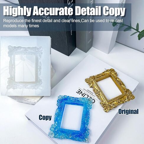 مجموعة صنع قوالب السيليكون من WEYSTOM، 20A مطاط السيليكون السائل 600 مل/1.9 رطل، قالب معالجة سريع لصنع السيليكون، قالب شفاف لصنع السيليكون - نسبة المزيج = 1A: 1B، لصب الراتنج والصابون والشموع والطين in Kuwait