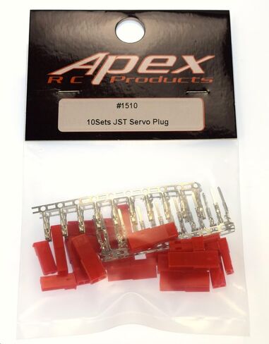 منتجات Apex RC ذكر/أنثى JST موصلات للبطارية والمحركات - 10 أزواج #1510 in Saudi Arabia
