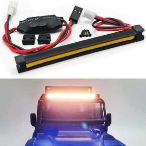 مجموعة مصابيح سي او بي من بينيديكت هاري لسقف سيارة تراكساس 1/18 TRX4-M ديفندر بجهاز تحكم عن بعد in Kuwait