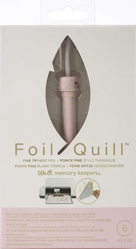 We R Memory Keepers Foil Quill Fine Tip Pen, Make Custom Designs for Planners, Journals, Cards, Scrapbook Pages, and More, Heat-resistant Grip, On-The-go USB Plug, Craft Projects in Saudi Arabia