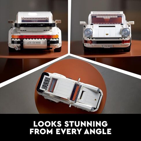 LEGO Icons Porsche 911 10295 Building Set, Collectible Turbo Targa, 2in1 Porsche Race Car Model Kit for Adults and Teens to Build, Gift Idea in Saudi Arabia