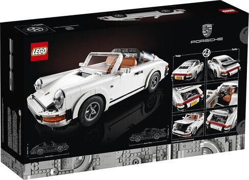 LEGO Icons Porsche 911 10295 Building Set, Collectible Turbo Targa, 2in1 Porsche Race Car Model Kit for Adults and Teens to Build, Gift Idea in Saudi Arabia