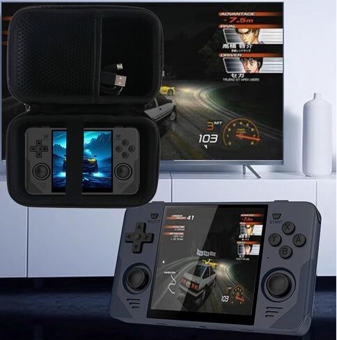 WERJIA Hard Carrying Case for RG505/RG552 Retro Game Handheld Game Console (for RG505 Case) in Saudi Arabia