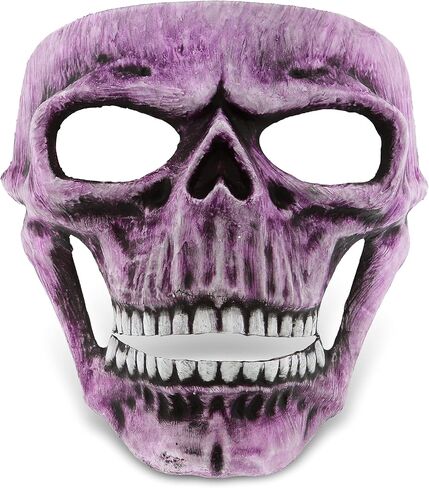 Attitude Studio Skeleton Mask Costume Skull Steampunk Full Face Costume Accessory for Halloween, Parties & Horror Event in Kuwait