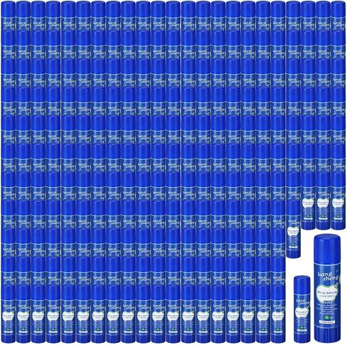 Qilery 300 Pcs White Glue Stick Bulk Washable Glue Sticks for Crafts 0.3 oz Adhesive Paper Scrapbook Glue for School Supplies Office Home Art Crafts in Saudi Arabia