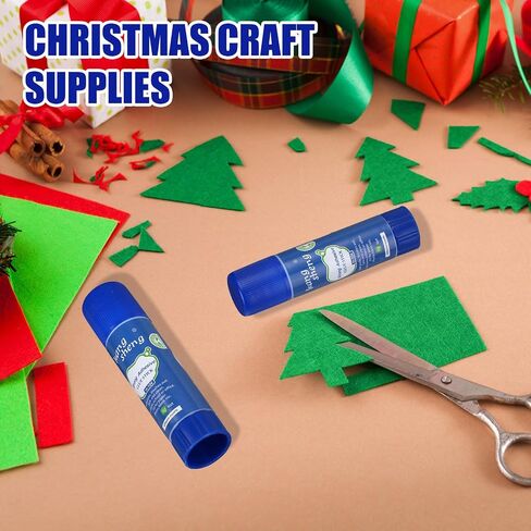Qilery 300 Pcs White Glue Stick Bulk Washable Glue Sticks for Crafts 0.3 oz Adhesive Paper Scrapbook Glue for School Supplies Office Home Art Crafts in Saudi Arabia