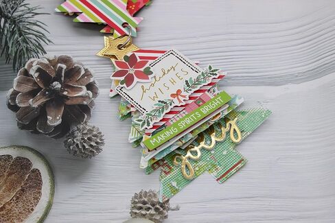 KSCRAFT Christmas Tree Mini Album Metal Cutting Dies Stencils for DIY Scrapbooking Decorative Embossing DIY Paper Card in Saudi Arabia