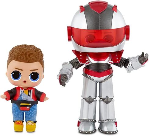 L.O.L. Surprise! LOL Surprise Boys Arcade Heroes Action Figure Doll with 15 Surprises Including Hero Suit and Boy Doll or Ultra-Rare Girl Doll, Shoes, Accessories, Trading Card | Kids Age 4-15 Years in Saudi Arabia