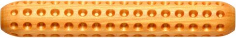 MKM Pottery Tools Wood Hand Rollers for Clay (HR-42 (Laura's Flora)) in Saudi Arabia
