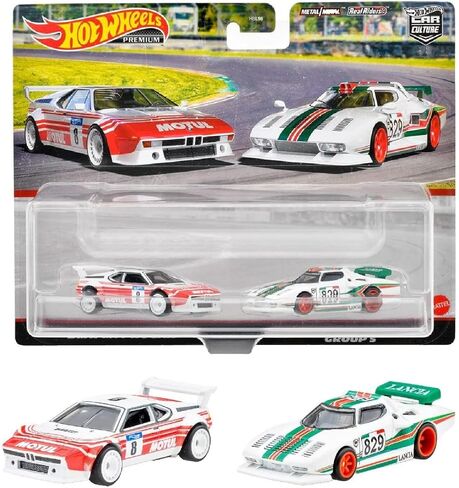 Hot Wheels Premium Car Culture 2-Pack BMW M1 Procar and Lancia Stratos Group 5 in Saudi Arabia